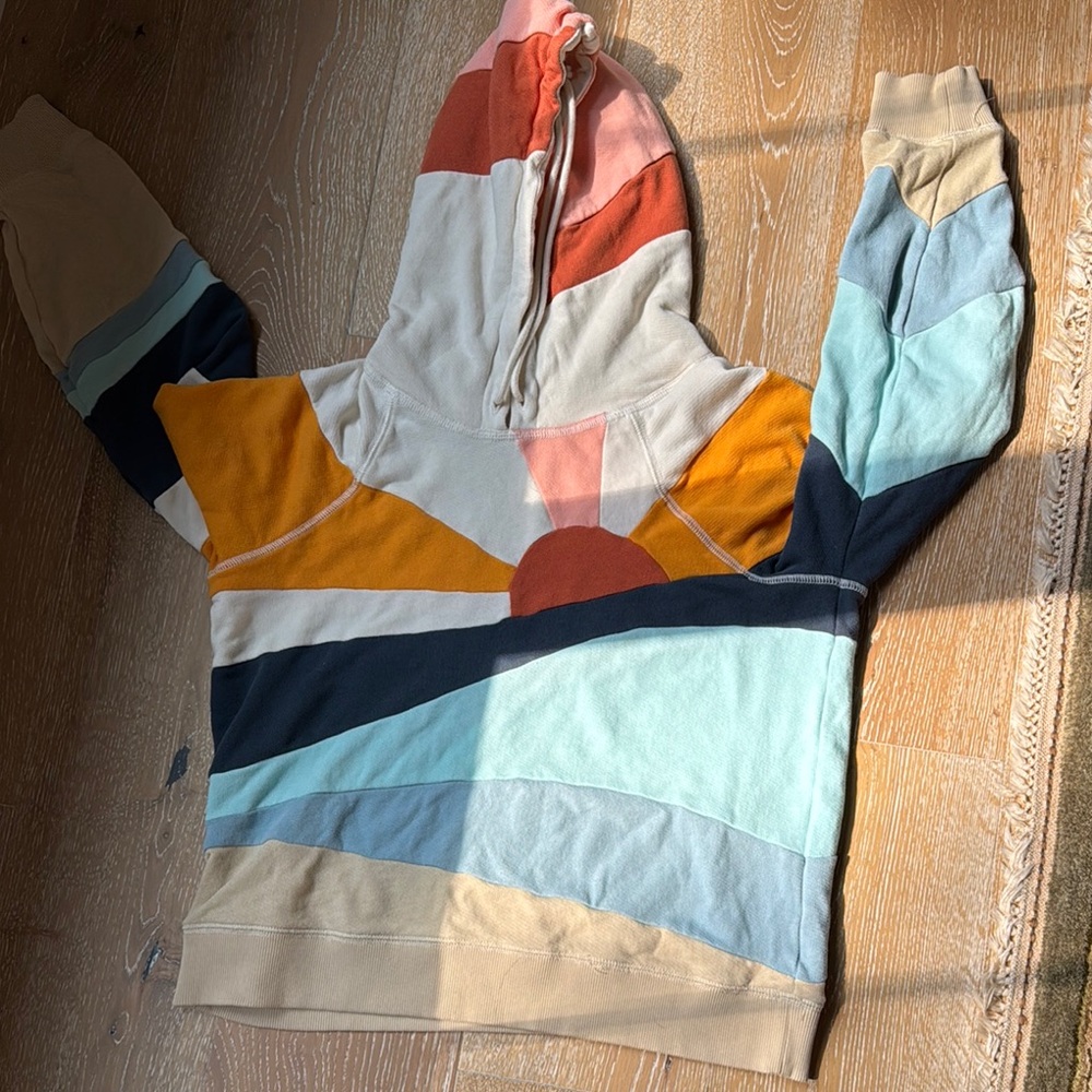 Faherty Multicolor Women's Hoodie Sweater